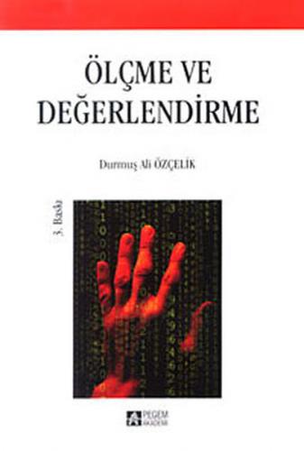 Ölçme ve Değerlendirme / Durmuş Ali Özçelik