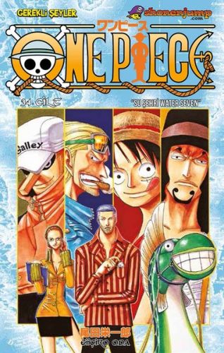 One Piece 34. Cilt - Su Şehri Water Seven