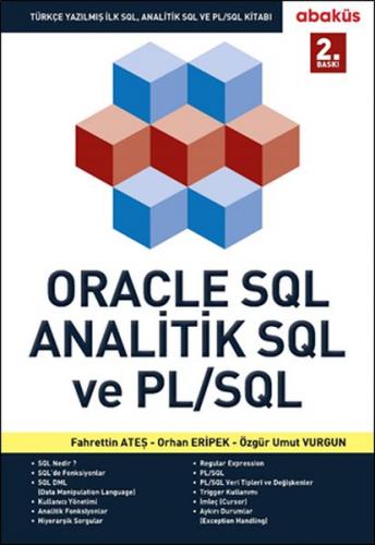 Oracle SQL, Analitik SQL ve PLSQL