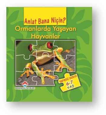 Ormanlarda Yaşayan Hayvanlar - Yapboz Serisi (6-7 Yaş)