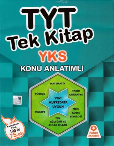 Örnek Akademi YKS TYT Tek Kitap Konu Anlatımlı (Yeni)