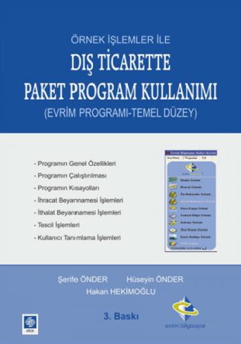 Örnek İşlemler İle Dış Ticarette Paket Program Kullanımı (Evrim Progra