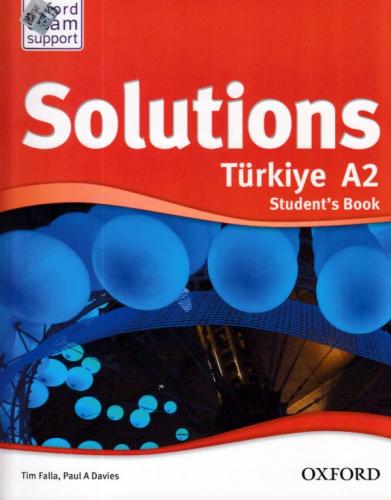 Oxford Solutions Türkiye A2 Student's Book