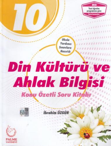 Palme 10. Sınıf Din Kültürü ve Ahlak Bilgisi Konu Özetli Soru Kitabı