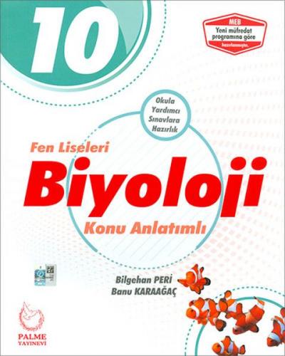 Palme 10.Sınıf Fen Liseleri Biyoloji Konu Anlatımlı (Yeni)