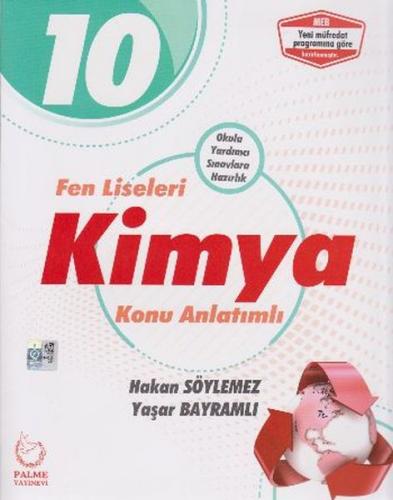 Palme 10. Sınıf Fen Liseleri Kimya Konu Anlatımlı (Yeni)