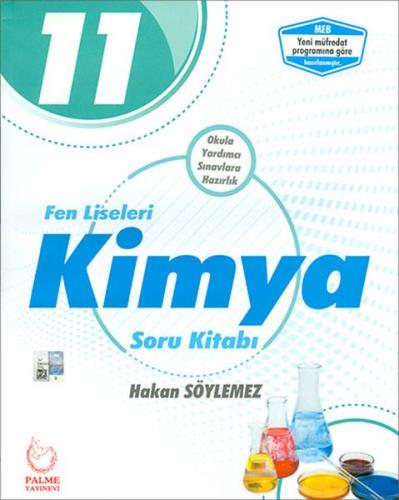 Palme 11.Sınıf Fen Liseleri Kimya Soru Kitabı (Yeni)