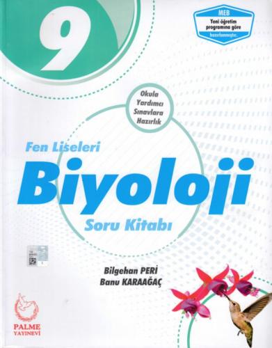 Palme 9.Sınıf Fen Liseleri Biyoloji Soru Kitabı (Yeni)