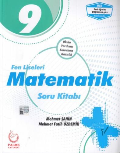 Palme 9.Sınıf Fen Liseleri Matematik Soru Kitabı (Yeni)