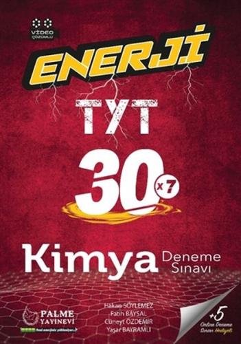 Palme Enerji TYT Kimya 30 Deneme Sınavı