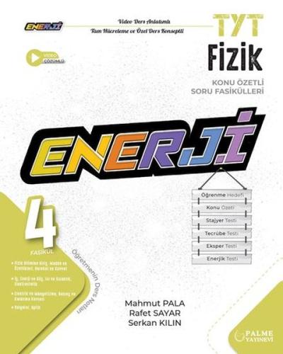 Palme Tyt Enerji Fizik Konu Özetli Soru Fasikülleri (4 Fasikül)