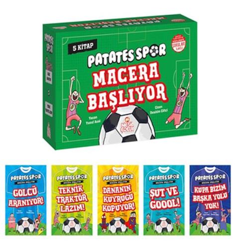 Patatesspor Macera Başlıyor (5 Kitap+Soru Kitapçığı)