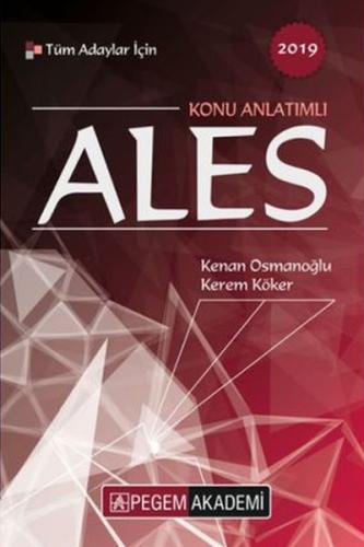 Pegem 2019 ALES Tüm Adaylar İçin Konu Anlatımlı (Yeni)