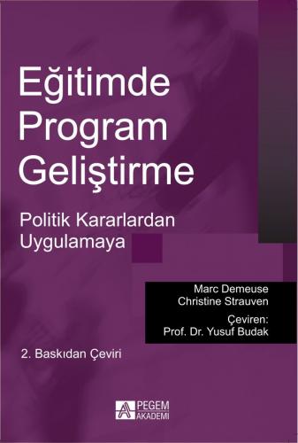 Pegem Kademi Eğitimde Program Geliştirme