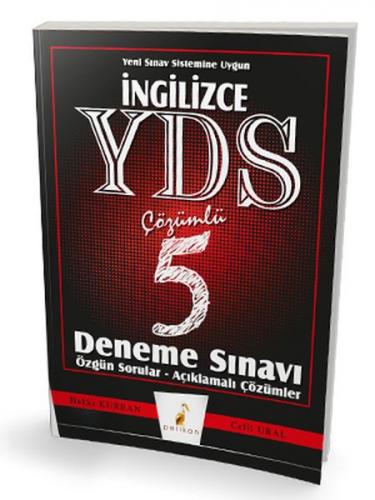 Pelikan İngilizce YDS Çözümlü 5 Deneme Sınavı