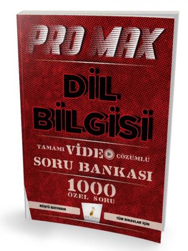 Pelikan Promax Dil Bilgisi Tamamı Video Çözümlü Soru Bankası