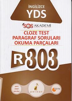 Pelikan R303 İngilizce YDS Cloze Test Paragraf Soruları Okuma Parçalar