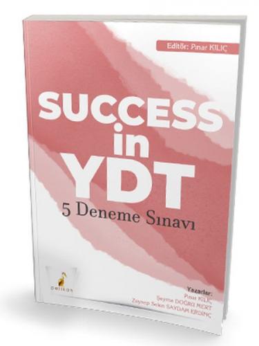 Pelikan Success in YDT İngilizce Çek Kopart 5 Deneme Sınavı