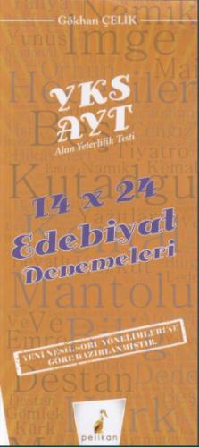 Pelikan YKS AYT 14x24 Edebiyat Denemeleri