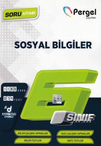 Pergel 6. Sınıf Sosyal Bilgiler Soru Kitabı (Yeni)