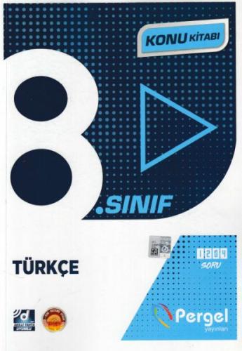 Pergel 8. Sınıf Türkçe Konu Kitabı (Yeni)