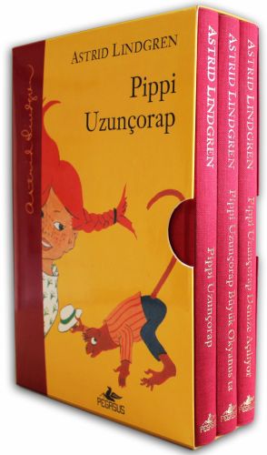 Pippi Uzunçorap Serisi Kutulu Özel Set (3 Kitap - Ciltli)