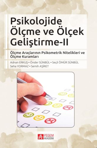 Psikolojide Ölçme ve Ölçek Geliştirme - 2