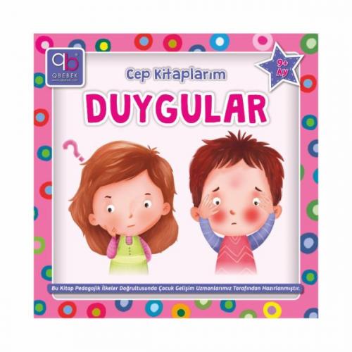 Q Bebek Dino Serisi - Q Bebek Cep Kitaplarım Duygular