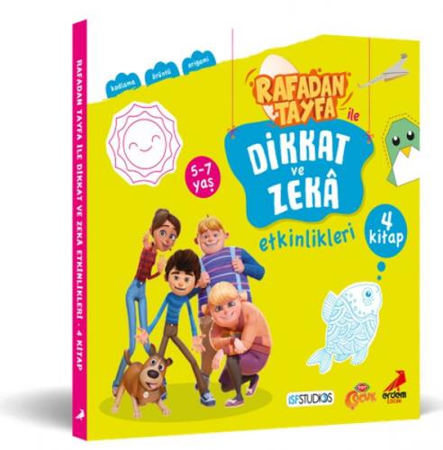 Rafadan Tayfa ile Dikkat ve Zeka Etkinlikleri (4 Kitap Takım)