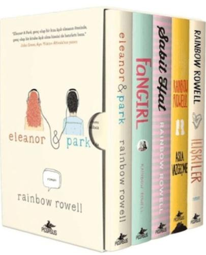 Rainbow Rowell Kitapları Özel Kutulu Set (Ciltli 5 Kitap)