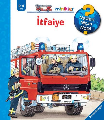 Ravensburger Minikler Serisi - İtfaiye (Ciltli)