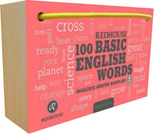 Redhouse 100 Basic English Words -3 (İngilizce Sözcük Kartları)