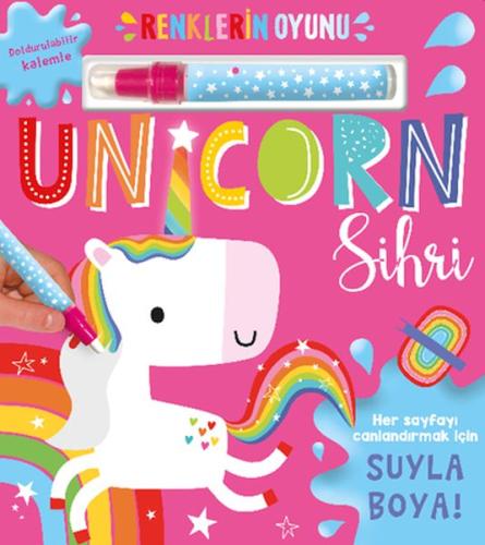 Renklerin Oyunu – Unicorn Sihri (Su Doldurulabilir Kalemli)