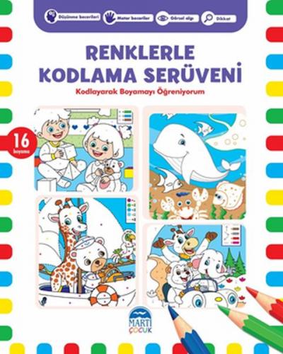 Renklerle Kodlama Serüveni 1 - Kodlayarak Boyamayı Öğreniyorum