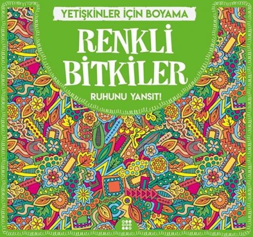 Renkli Bitkiler - Yetişkinler İçin Boyama