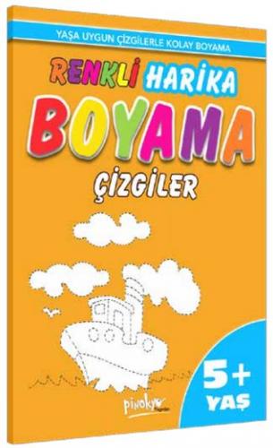 Renkli Harika Boyama Çizgiler (5+Yaş)