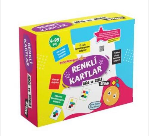 Renkli Kartlar Akıl ve Zeka Oyunu (4-99 Yaş)