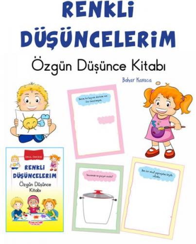 Renkli Özgün Düşüncelerim (Okul Öncesi)