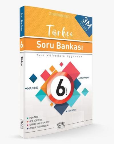 Rota 6.Sınıf Türkçe Soru Bankası 3M Prestij(Yeni)