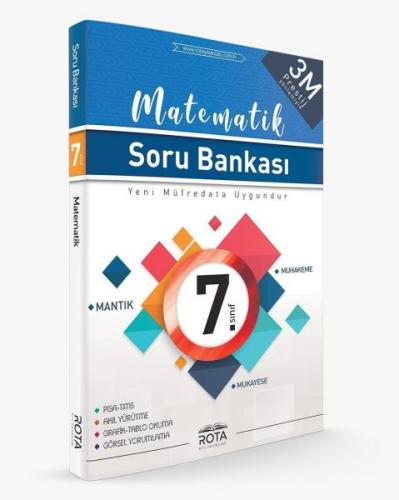 Rota 7. Sınıf Matematik Soru Bankası 3M Prestij(Yeni)