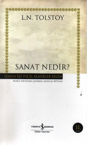 Sanat Nedir? - Hasan Ali Yücel Klasikleri (Ciltli)