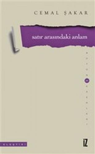 Satır Arasındaki Anlam - Bütün Eserleri 20