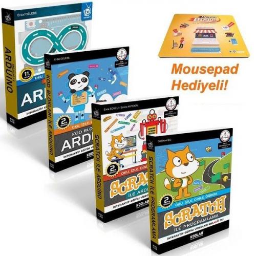 Scratch ile Arduino Eğitim Seti (4 Kitap)