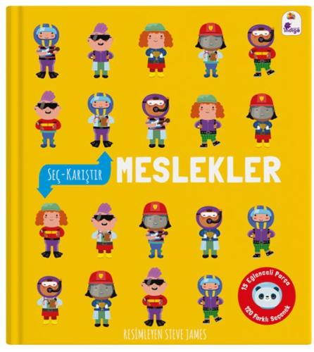 Seç – Karıştır : Meslekler (15 Eğlenceli Parça, 120 Farklı Seçenek)