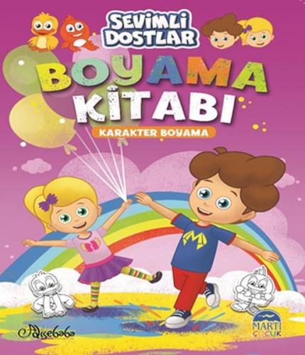 Sevimli Dostlar Boyama Kitabı - Karakter Boyama