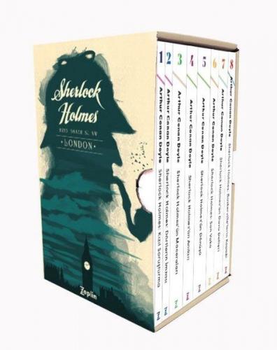 Sherlock Holmes Seti - 8 Kitap Takım