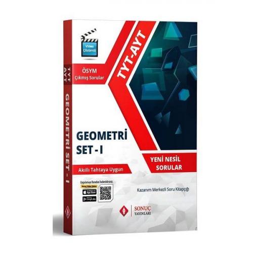 Sonuç TYT-AYT Geometri Set I Kazanım Merkezli Soru Kitapçığı (Yeni)