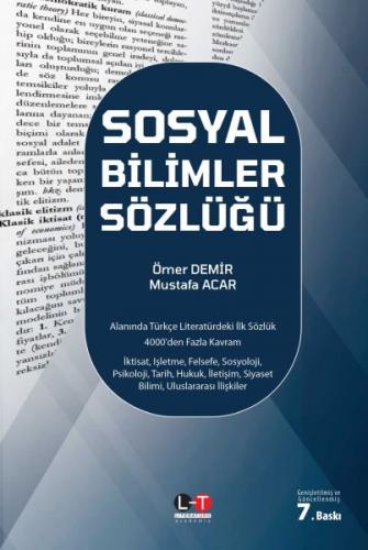 Sosyal Bilimler Sözlüğü