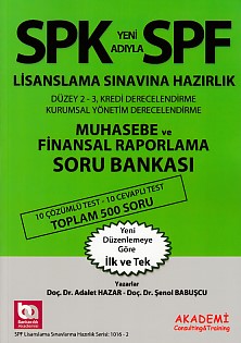 SPK-SPF Muhasebe ve Finansal Raporlama Soru Bankası