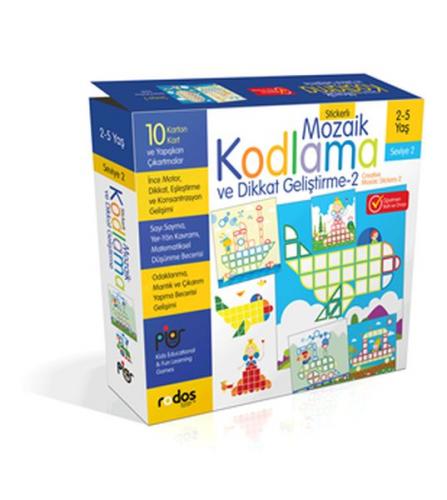 Stickerlı Mozaik Kodlama ve Dikkat Geliştirme - 2